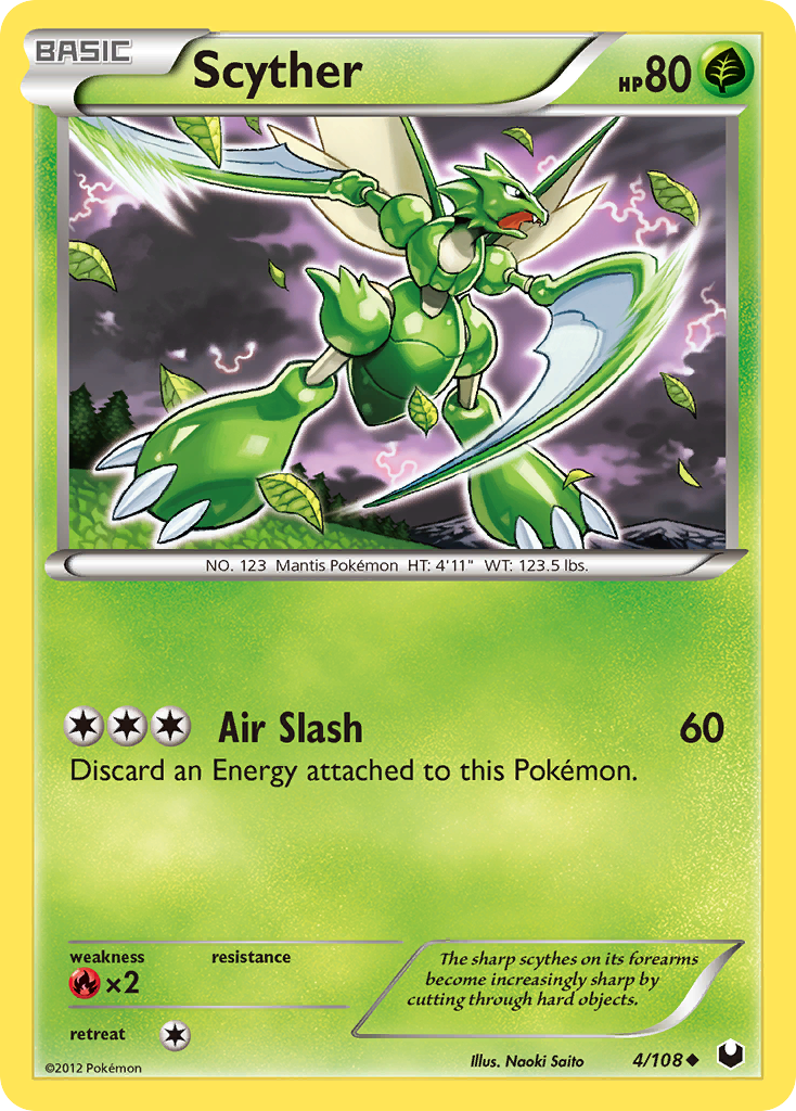 Dark Explorers Scyther #4/108