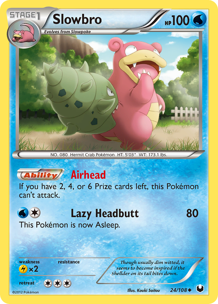 Dark Explorers Slowbro #24/108