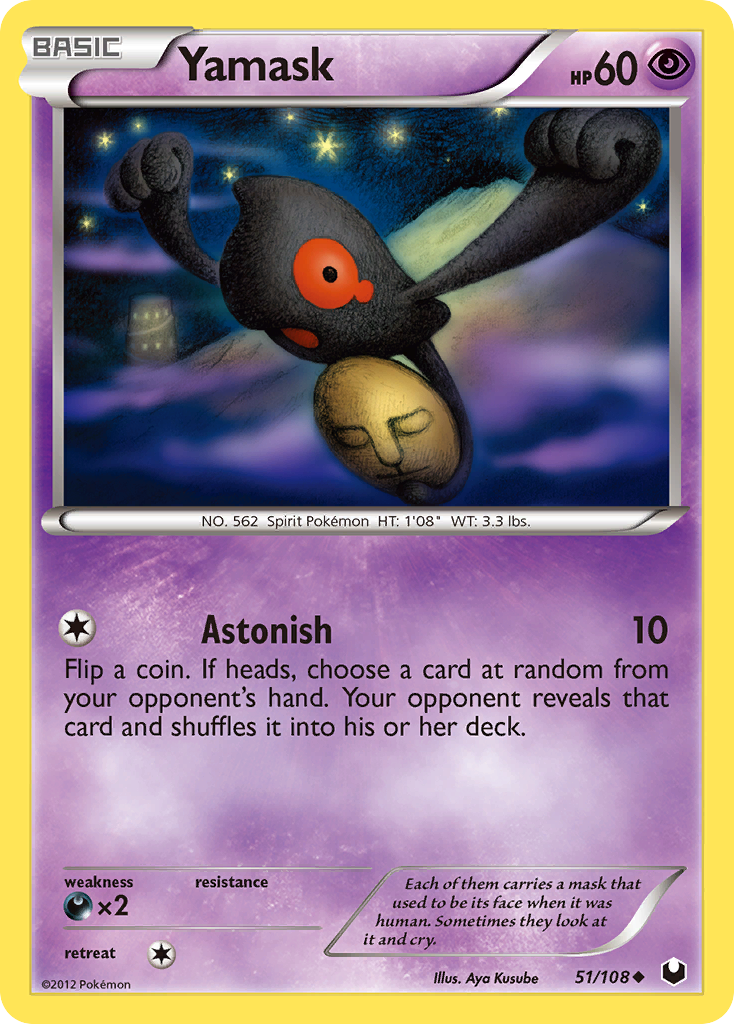 Dark Explorers Yamask #51/108