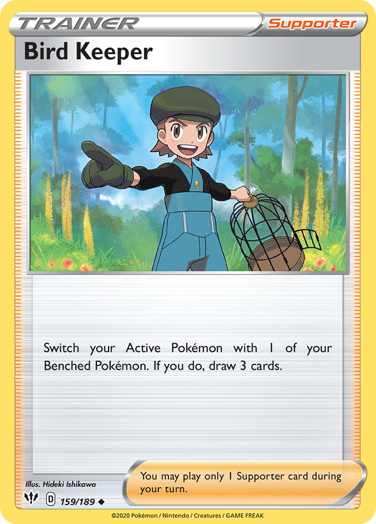 Darkness Ablaze Bird Keeper #159/189