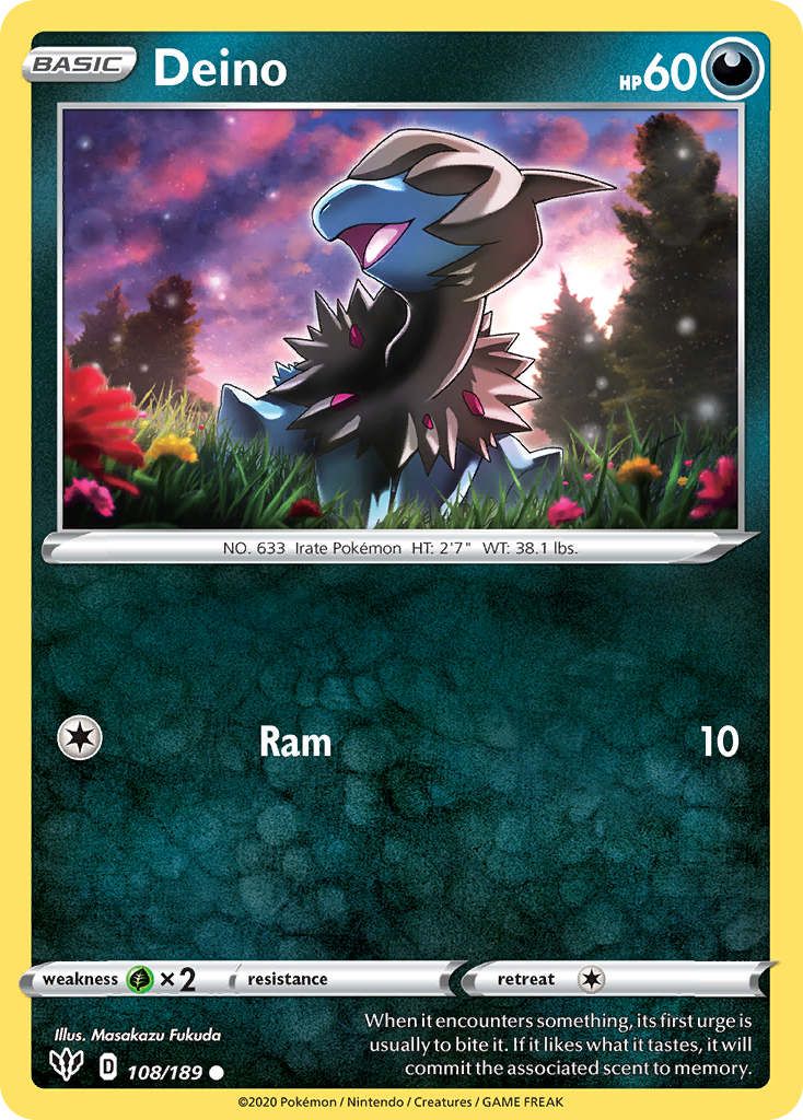Darkness Ablaze Deino #108/189