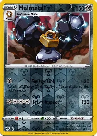 Darkness Ablaze Melmetal #130/189 reverse holo