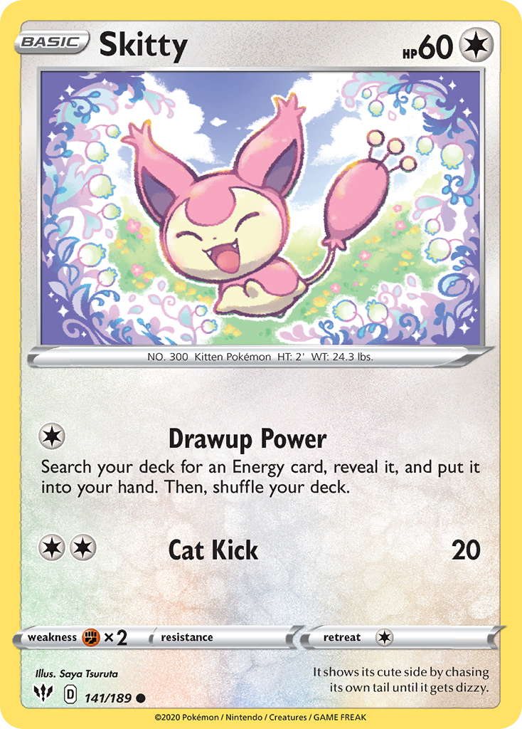 Darkness Ablaze Skitty #141/189