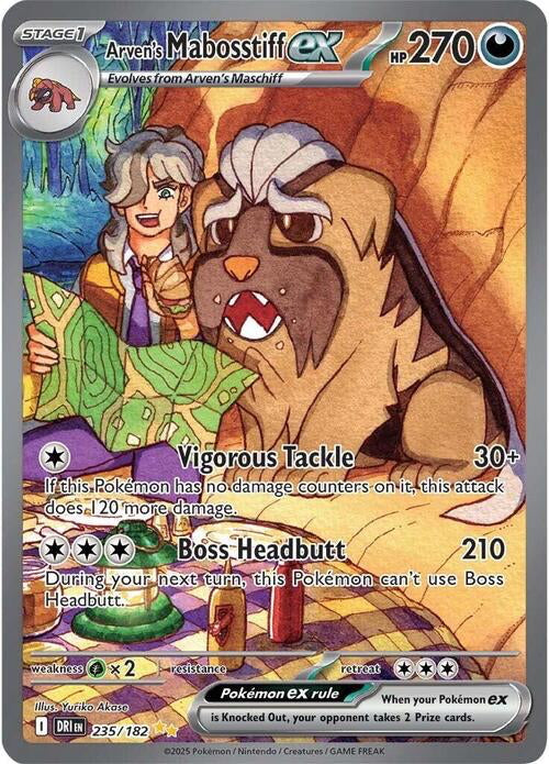 Destined Rivals Arven's Mabosstiff #235/182