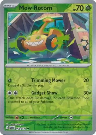 shroomish pokemon card Pokemon Scarlet & Violet Temporal Forces Common Shroomish #6