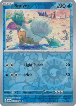 Destined Rivals Snover #59/182 reverse holo