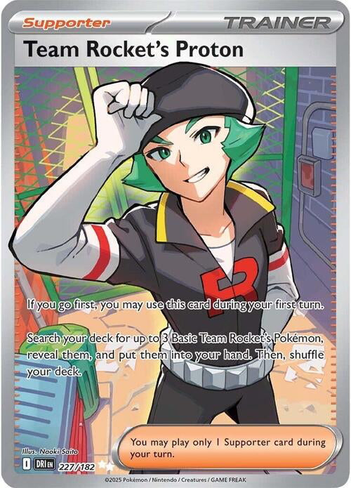 Destined Rivals Team Rocket's Proton #227/182