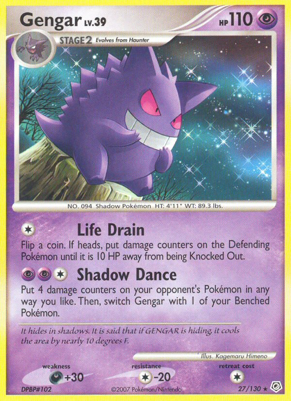 Diamond & Pearl Gengar #27/130