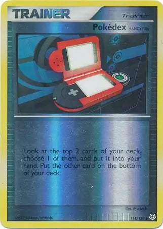 Diamond & Pearl Pokédex HANDY910is #111/130 reverse holo