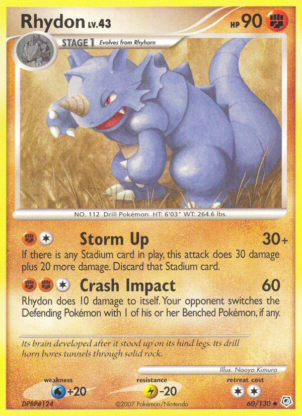 Diamond & Pearl Rhydon #60/130