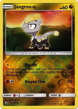 Dragon Majesty Jangmo-o #52/70 reverse holo