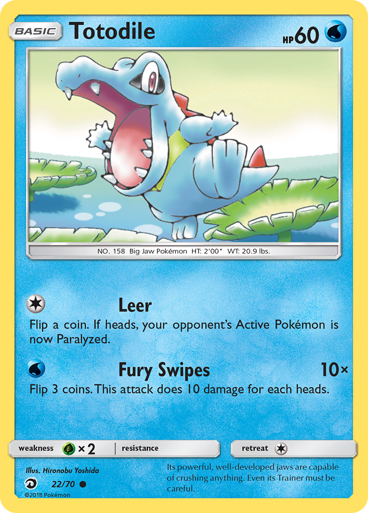 Dragon Majesty Totodile #22/70