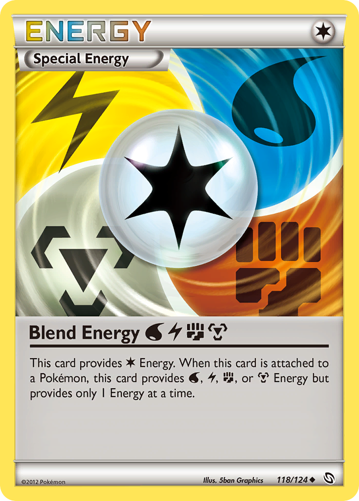 Dragons Exalted Blend Energy WLFM #118/124