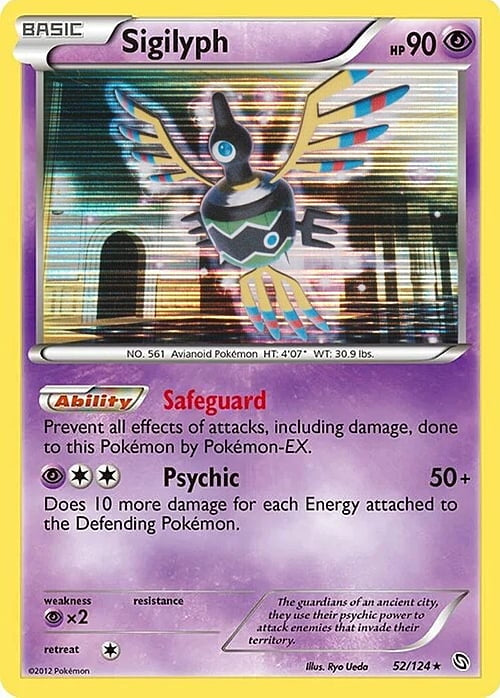 Dragons Exalted Holo Sigilyph #52/124