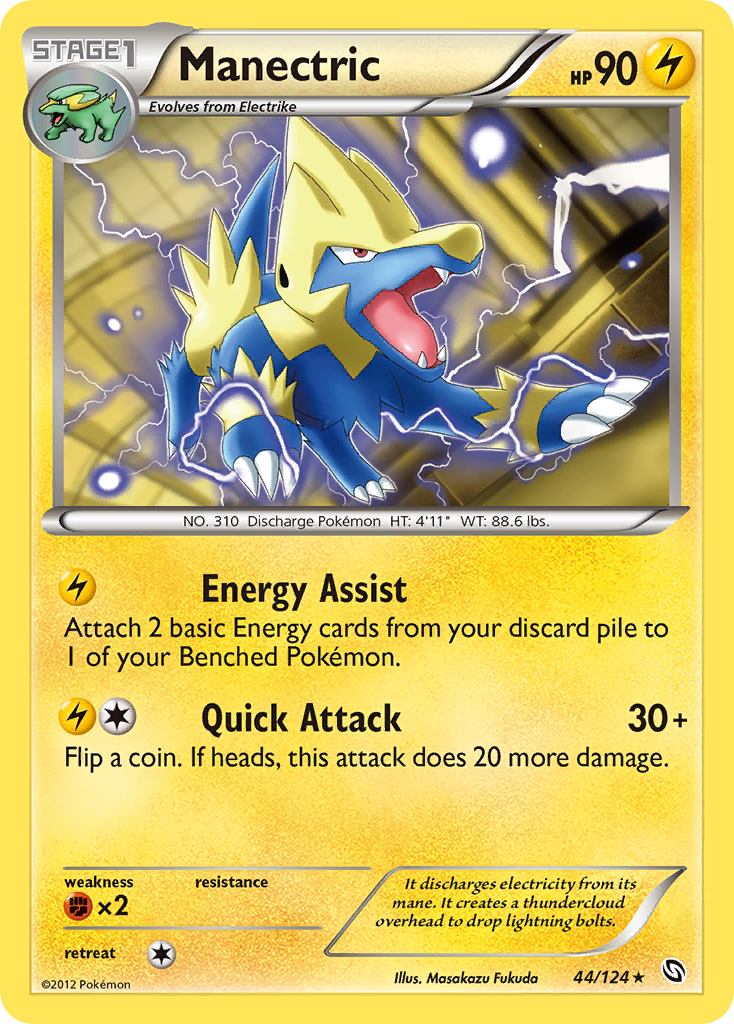 Dragons Exalted Manectric #44/124