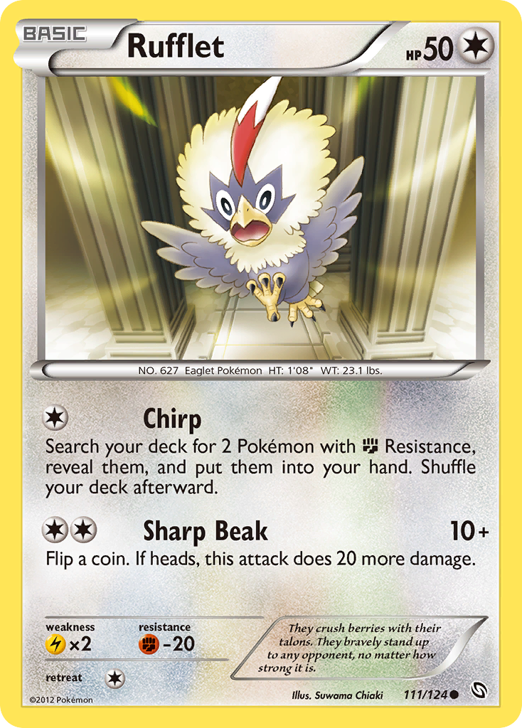 Dragons Exalted Rufflet #111/124