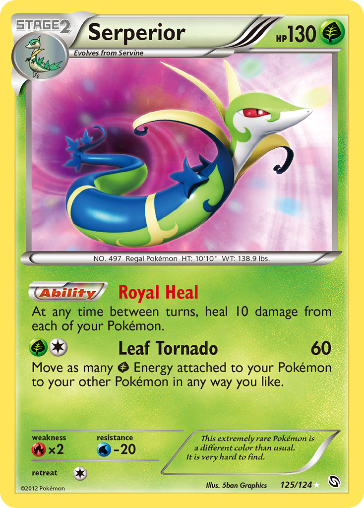 Dragons Exalted Serperior #125/124