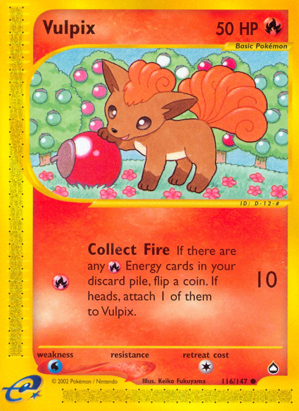 E-Series Aquapolis Vulpix #116/147
