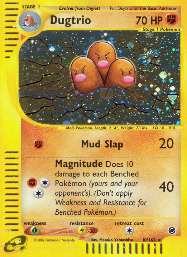 E-Series Expedition Holo Dugtrio #10/165