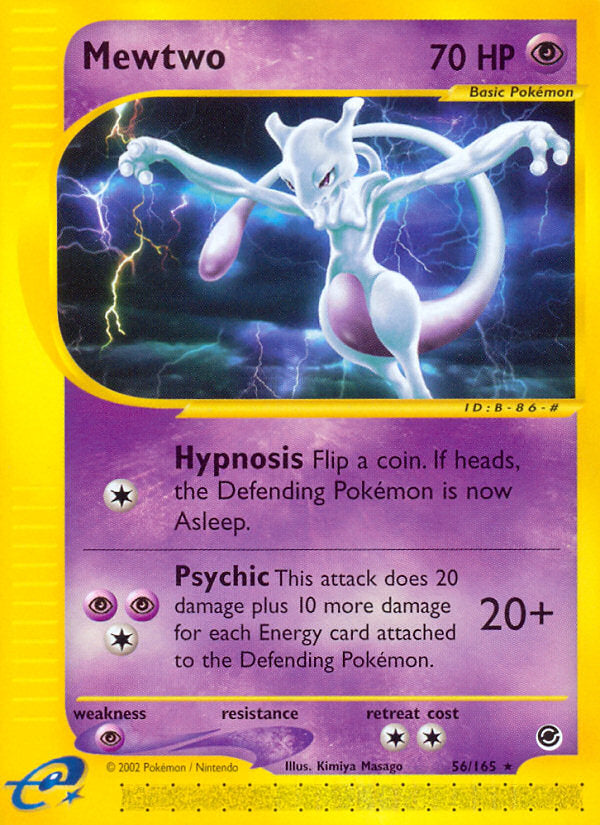E-Series Expedition Mewtwo #56/165