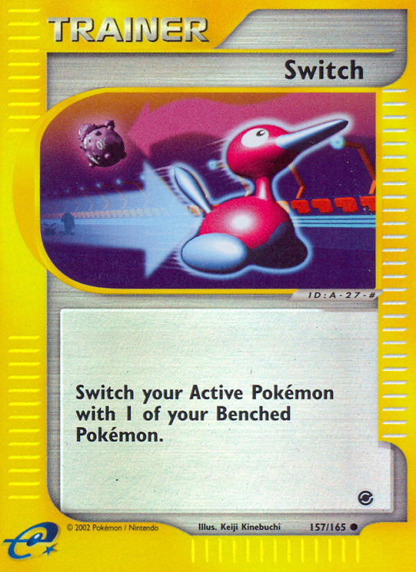 E-Series Expedition Switch #157/165 reverse holo