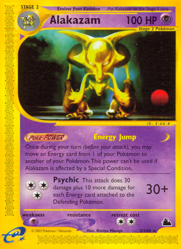 E-Series Skyridge Alakazam #2/144