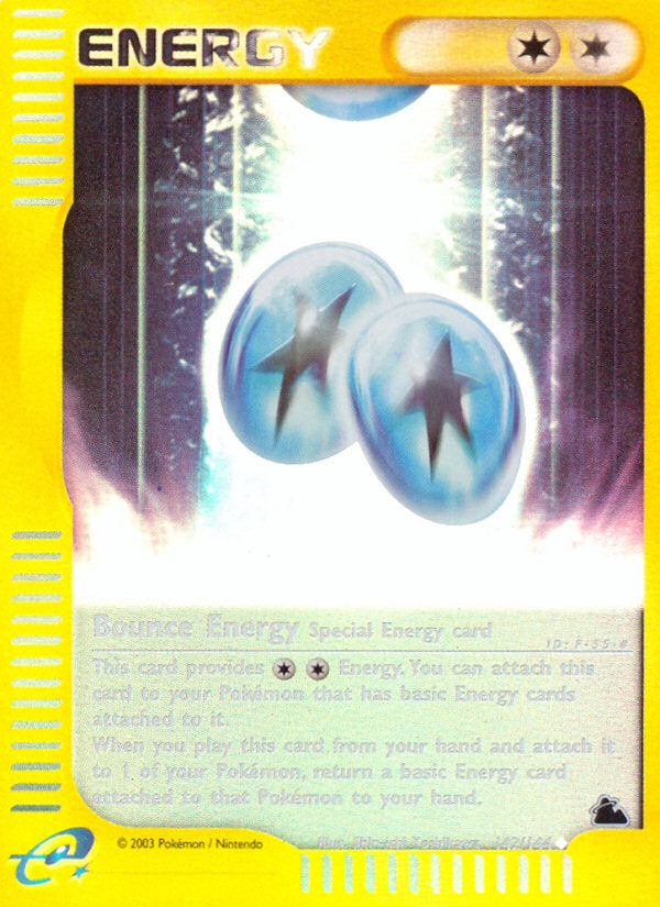 E-Series Skyridge Bounce Energy #142/144 reverse holo