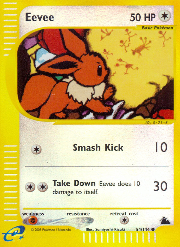 E-Series Skyridge Eevee #54/144 reverse holo