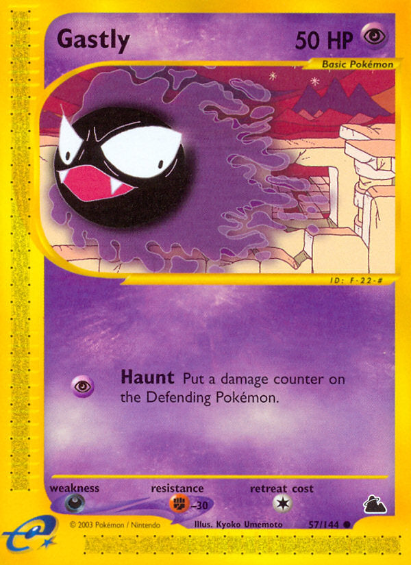 E-Series Skyridge Gastly #57/144