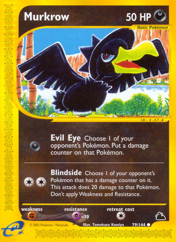 E-Series Skyridge Murkrow #79/144