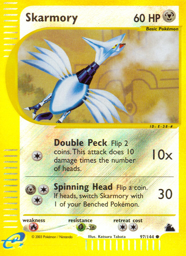 E-Series Skyridge Skarmory #97/144 reverse holo