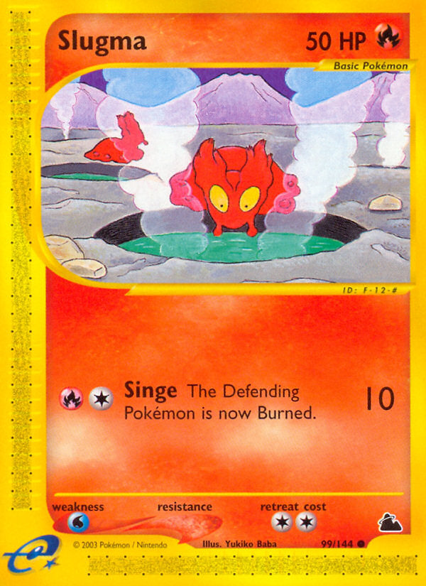E-Series Skyridge Slugma #99/144