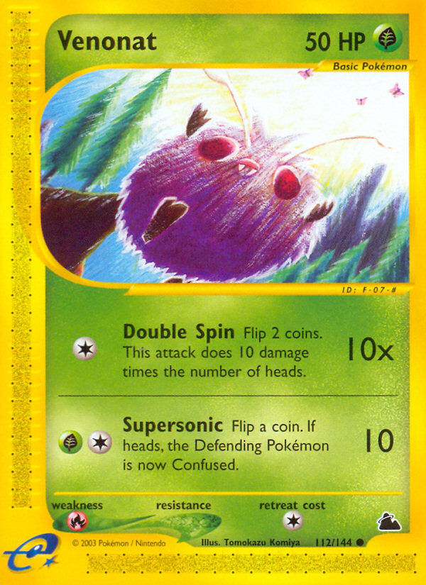 E-Series Skyridge Venonat #112/144