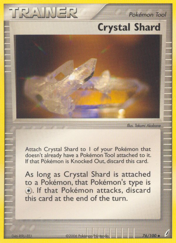 EX Crystal Guardians Crystal Shard #76/100
