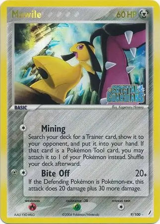EX Crystal Guardians Mawile #9/100 reverse holo – Kaartenverzamelen.nl