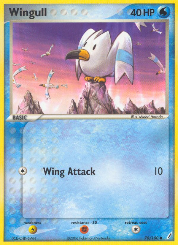 EX Crystal Guardians Wingull #70/100