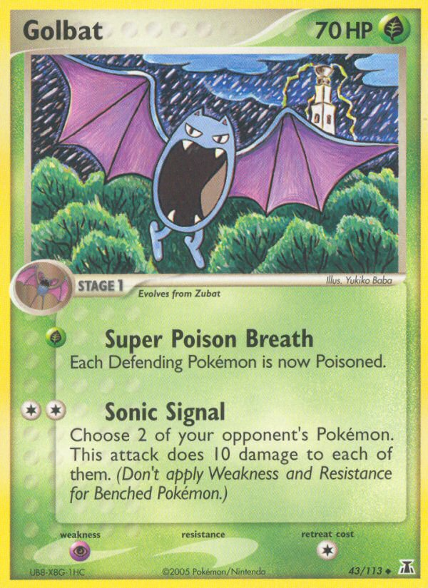 EX Delta Species Golbat #43/113