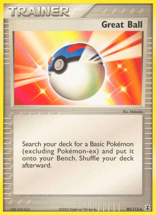 EX Delta Species Great Ball #90/113