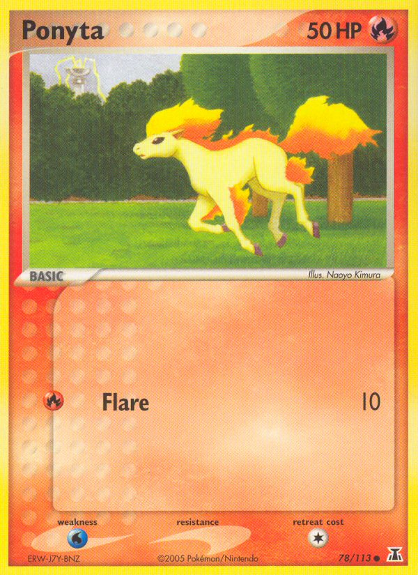 EX Delta Species Ponyta #78/113