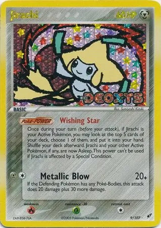 EX Deoxys Jirachi #9/107 reverse holo