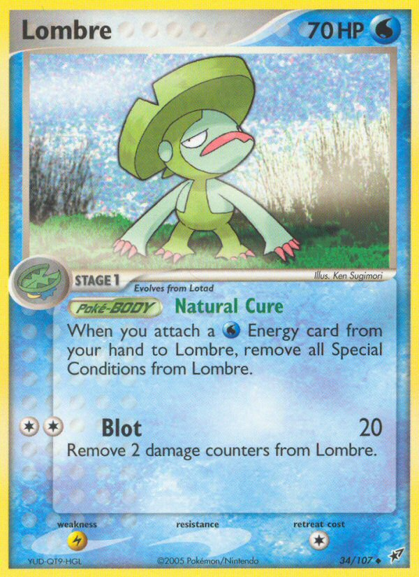 EX Deoxys Lombre #34/107