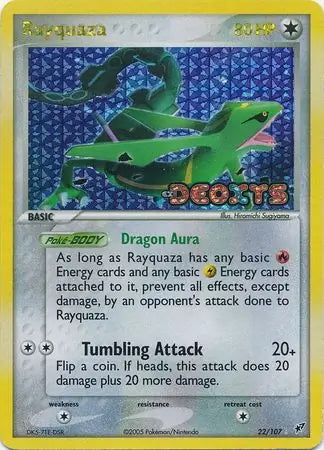 EX Deoxys Rayquaza #22/107 reverse holo