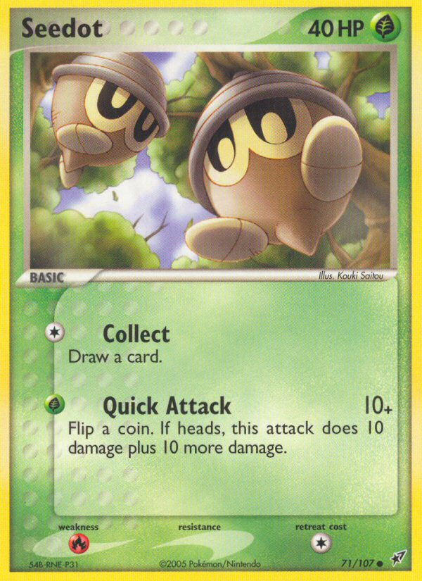 EX Deoxys Seedot #71/107