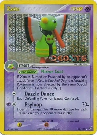 EX Deoxys Xatu #29/107 reverse holo