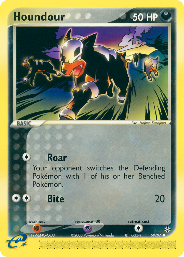 EX Dragon Houndour #59/97
