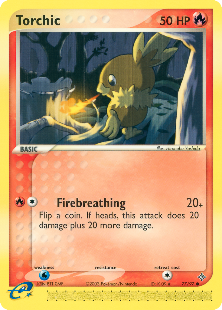 EX Dragon Torchic #77/97