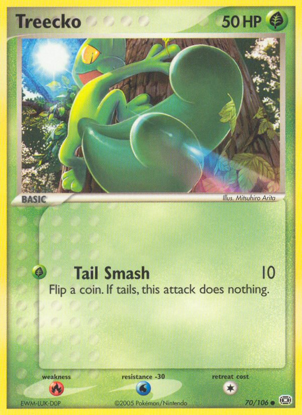 EX Emerald Treecko #70/106