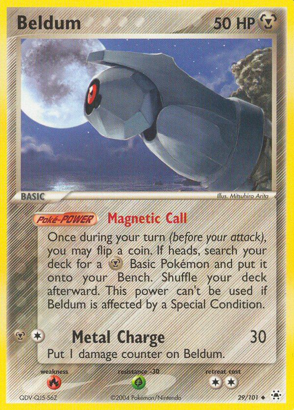 EX Hidden Legends Beldum #29/101