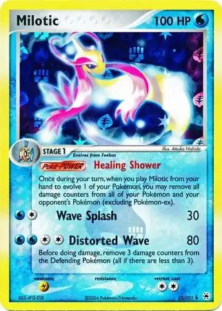 EX Hidden Legends Milotic #12/101 reverse holo
