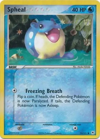 EX Hidden Legends Spheal #74/101 reverse holo